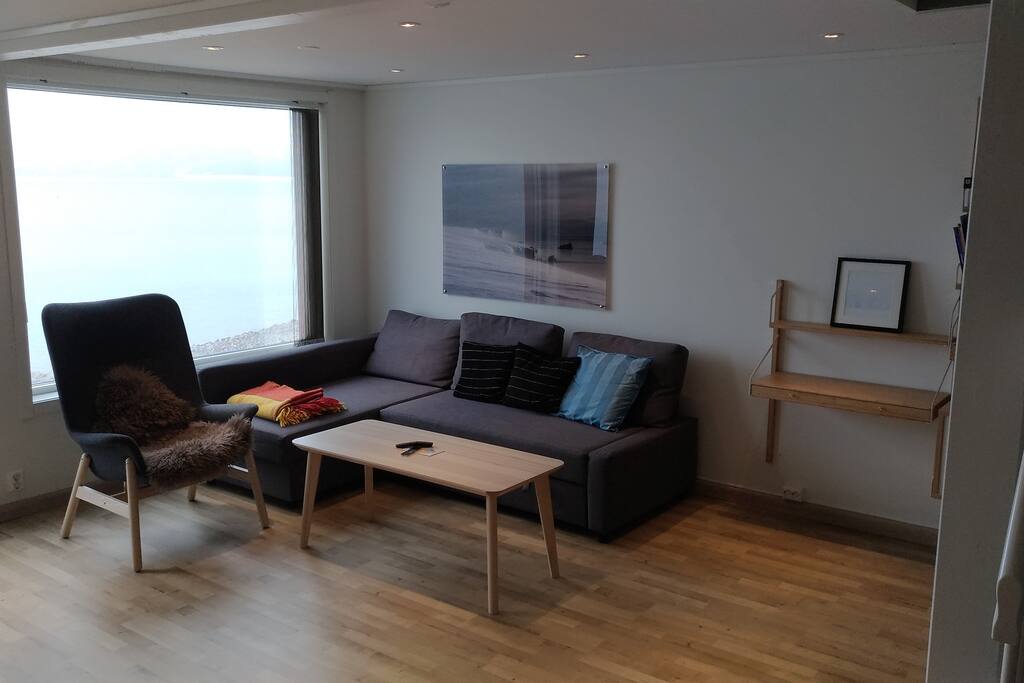 Lounge - with the best view in town, 10 m from the sea
