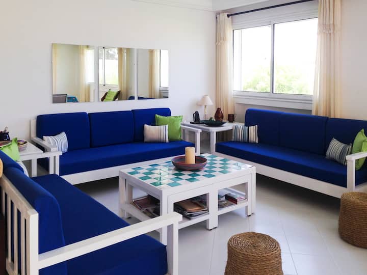Dar Sadok Superbe Villa Au Bord De La Méditerranée - Tunisia