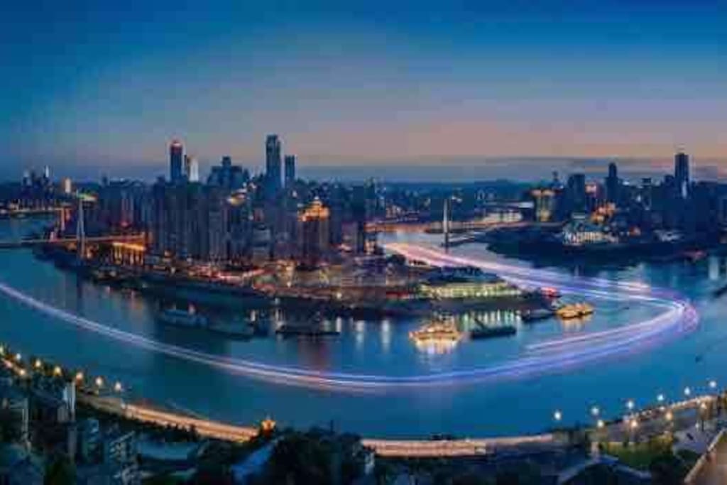 朝天门夜景