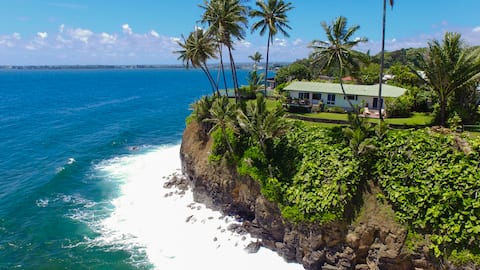 Kahoa House at the Honolii Headlands