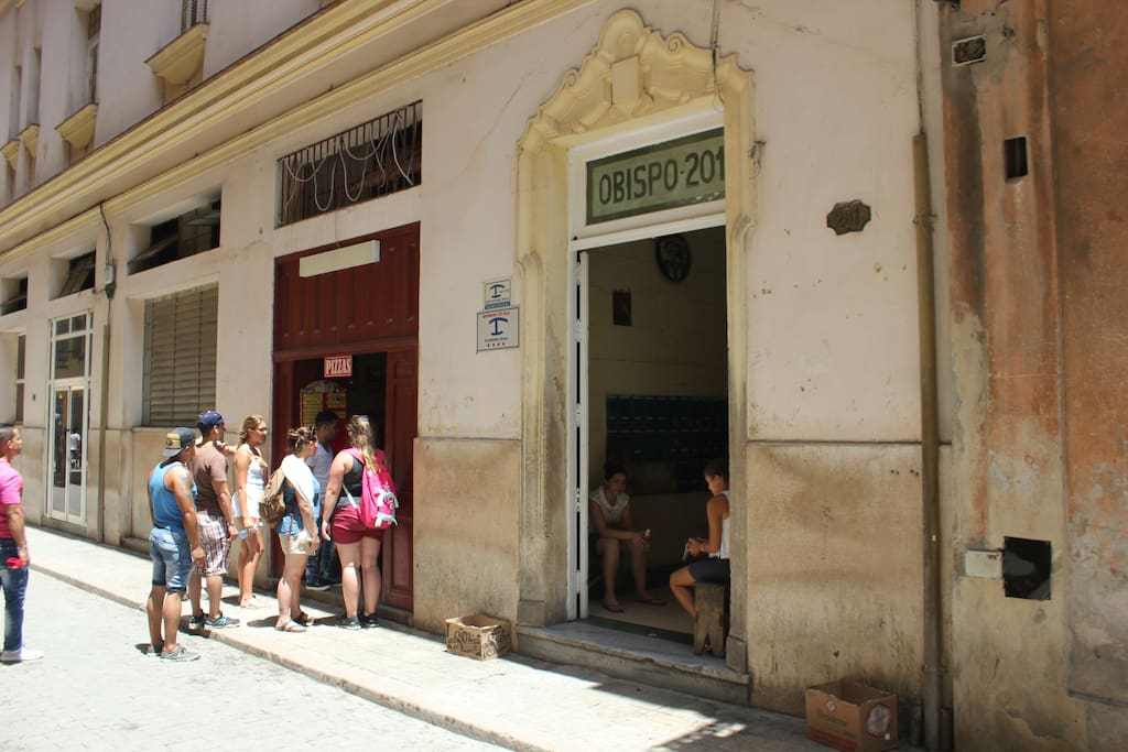 Entrada del edificio