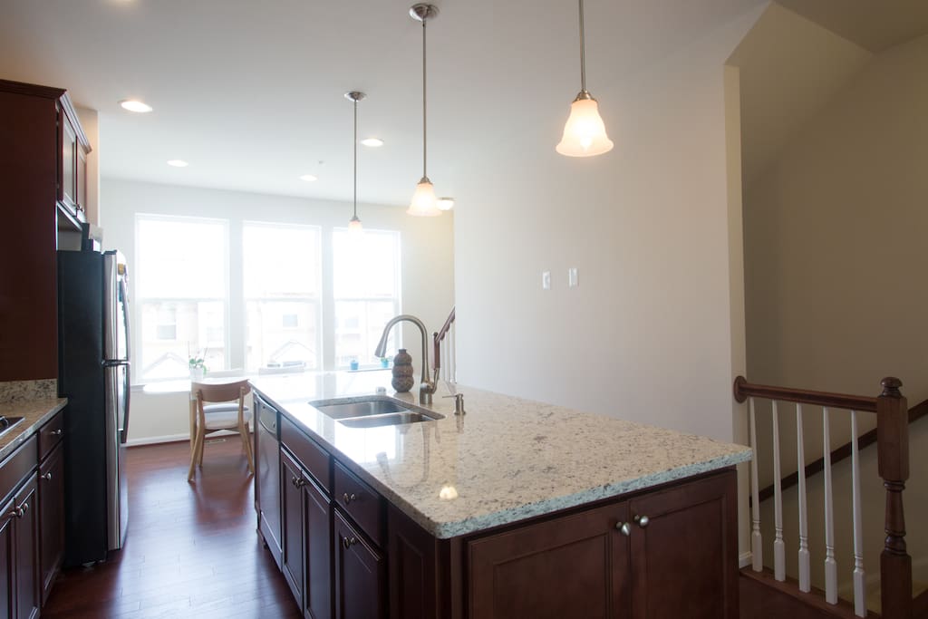 Spacious kitchen