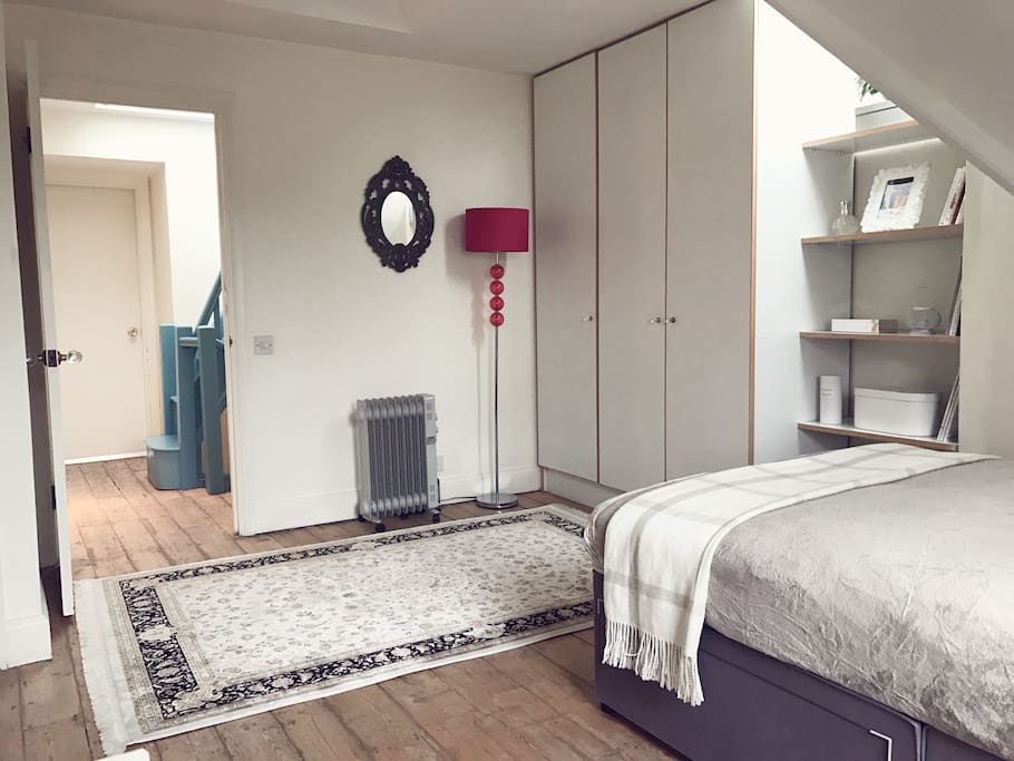 the bedroom
