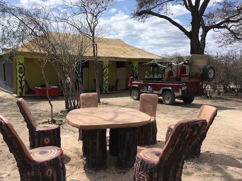 Camping at the Unique art & Scenic point  Ruaha NP