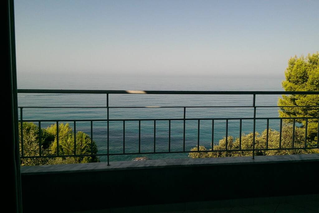 The view from the bedroom