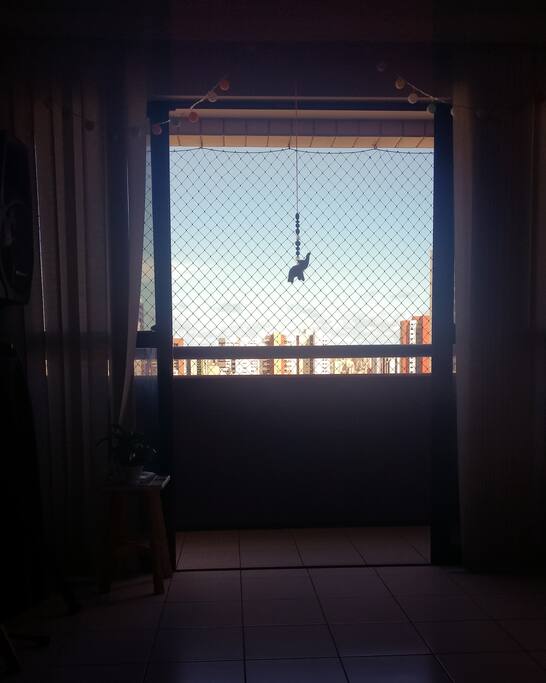 "Pedacinho" da sala\varanda.