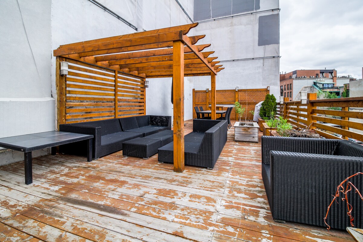 Exotic 2 Floor Penthouse Loft With Terrace - Lofts for Rent in