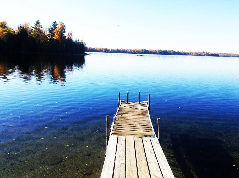 At the dock