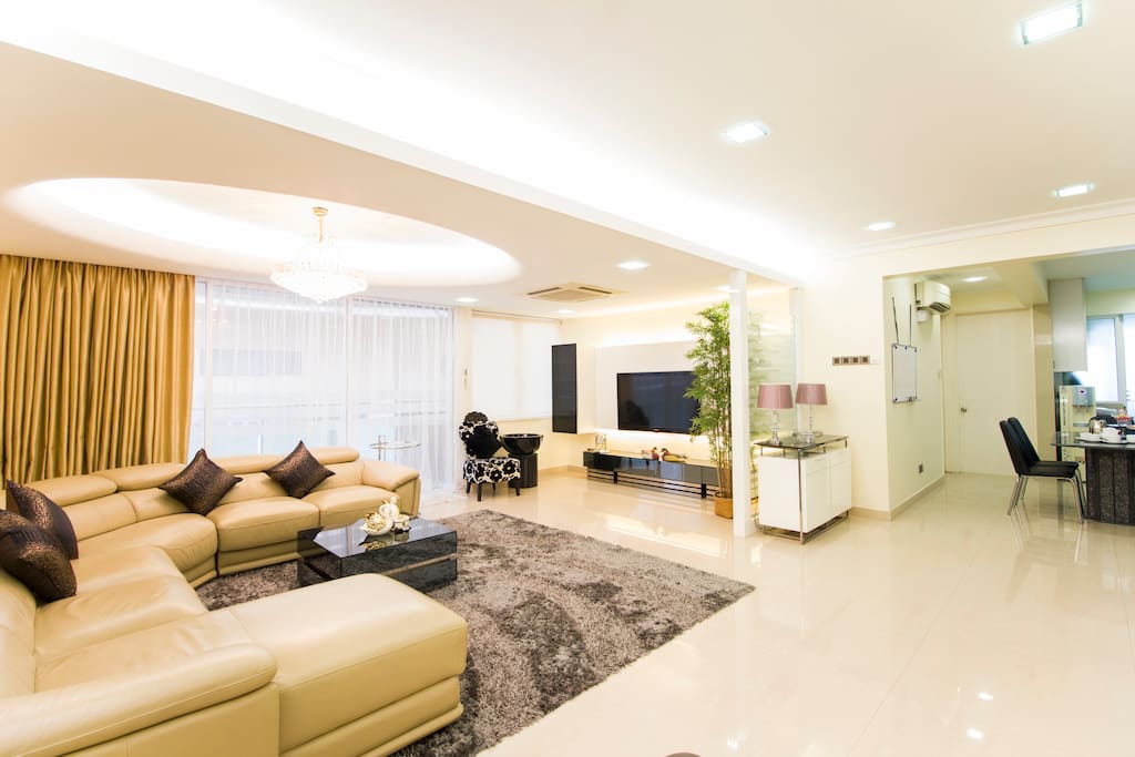 Luxury & Cozy Living Area