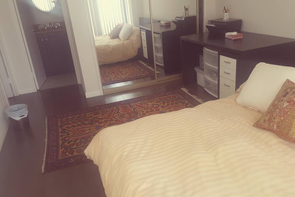 Bedroom, and the 2nd full bathroom.
