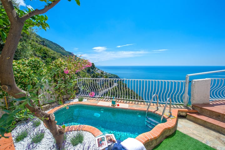 Villa in positano amazing sea view - with pool - Villas for Rent in Positano,  Campania, Italy - Airbnb