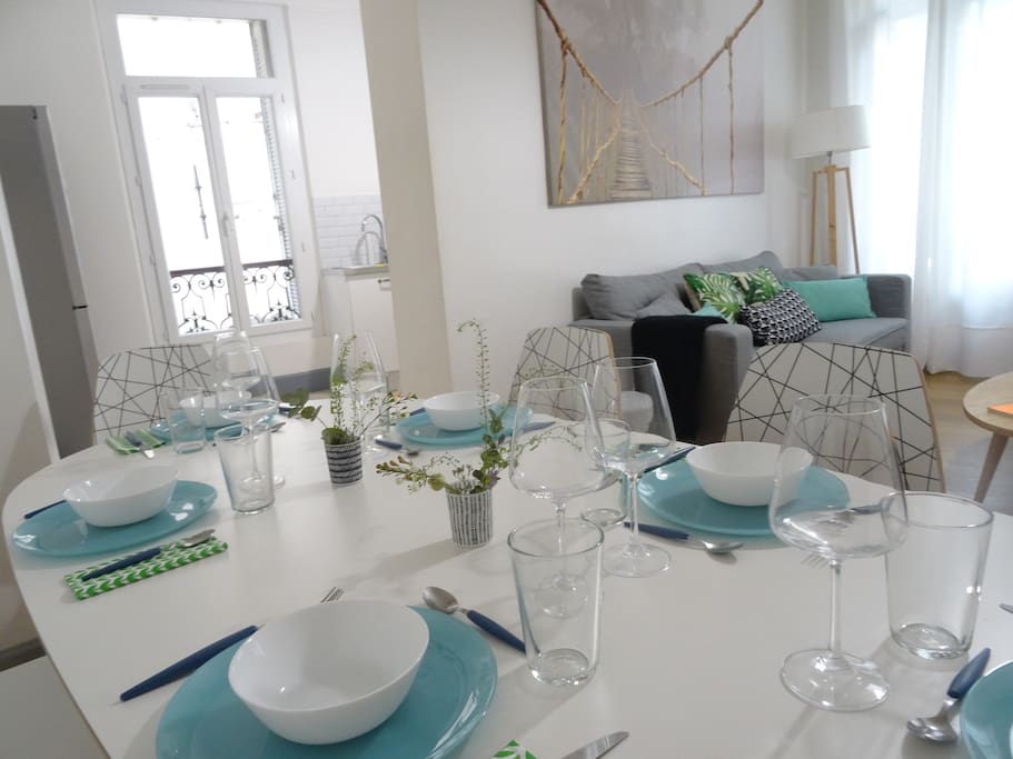 Une table fraiche
