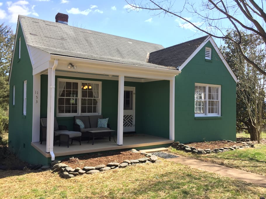 Front porch with comfy seating