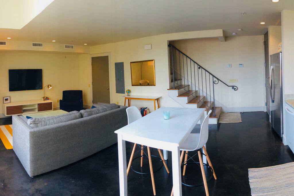 Panorama of downstairs