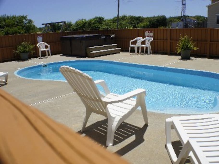 Heated Pool and Hot Tub