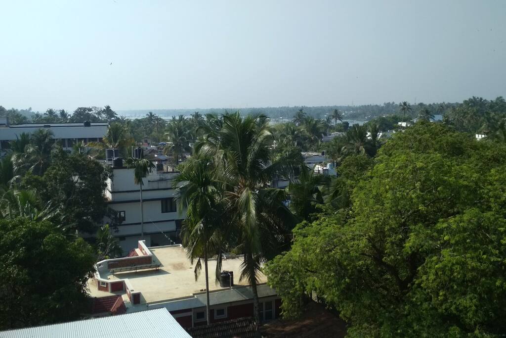 Neighborhood. Terrace view