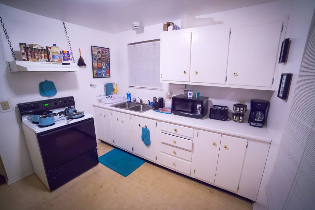 This kitchen has everything you could ever need and then some!