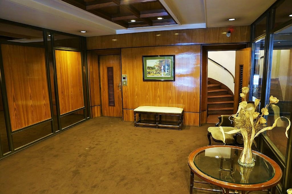Lobby of the building