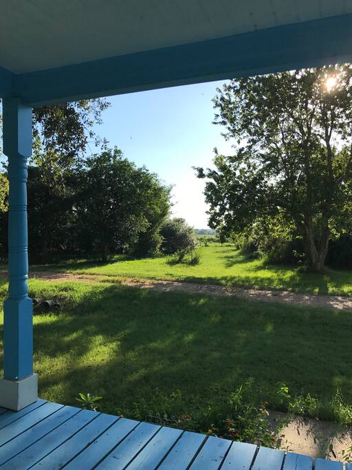 View from our 1891 House