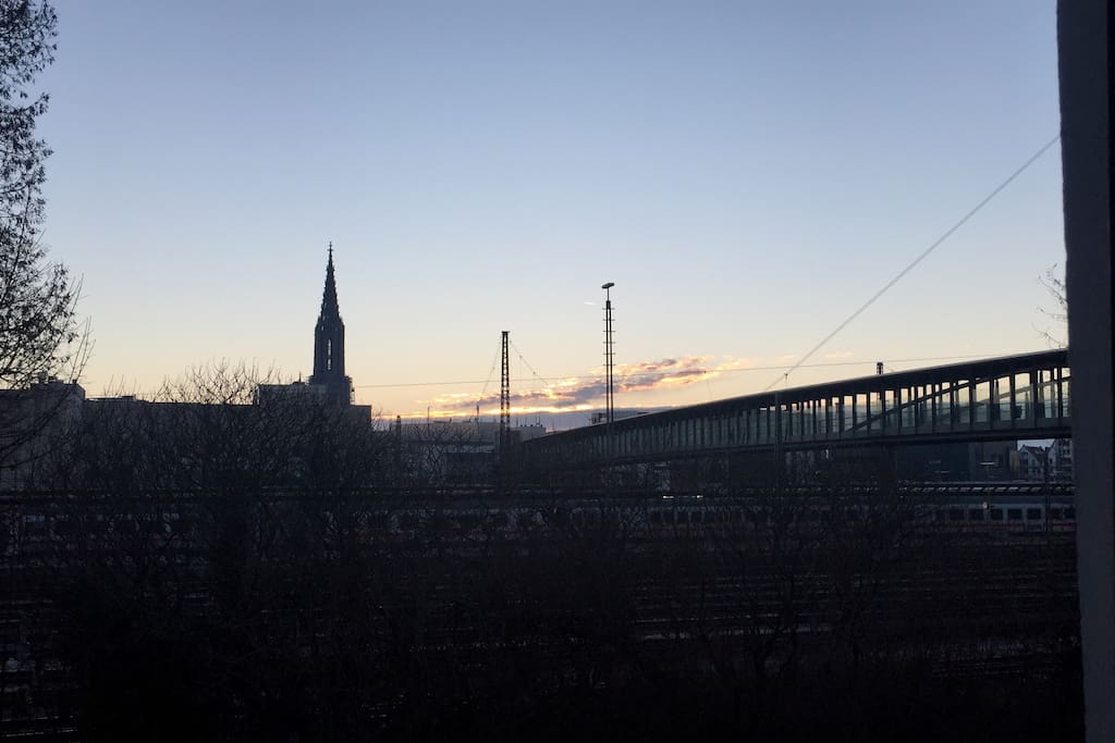 Blick vom Fenster ( Morgens )
