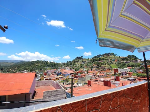 "El Rincón de Ranas" Terrace.