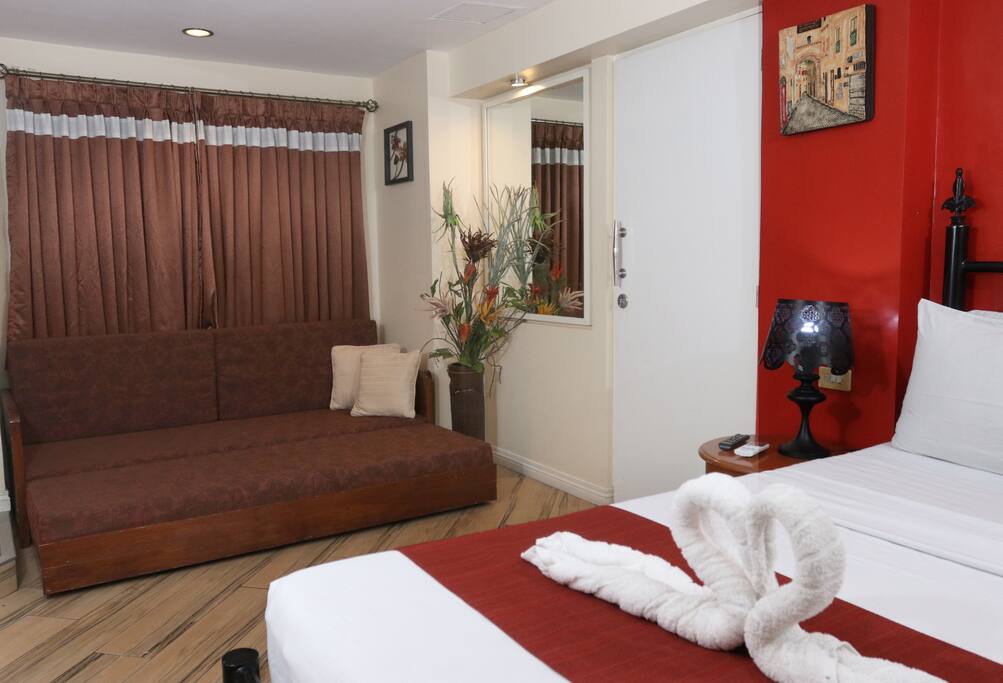 The Master's Bedroom also has a Sofa-Bed (Bed Sheets may be given upon request)