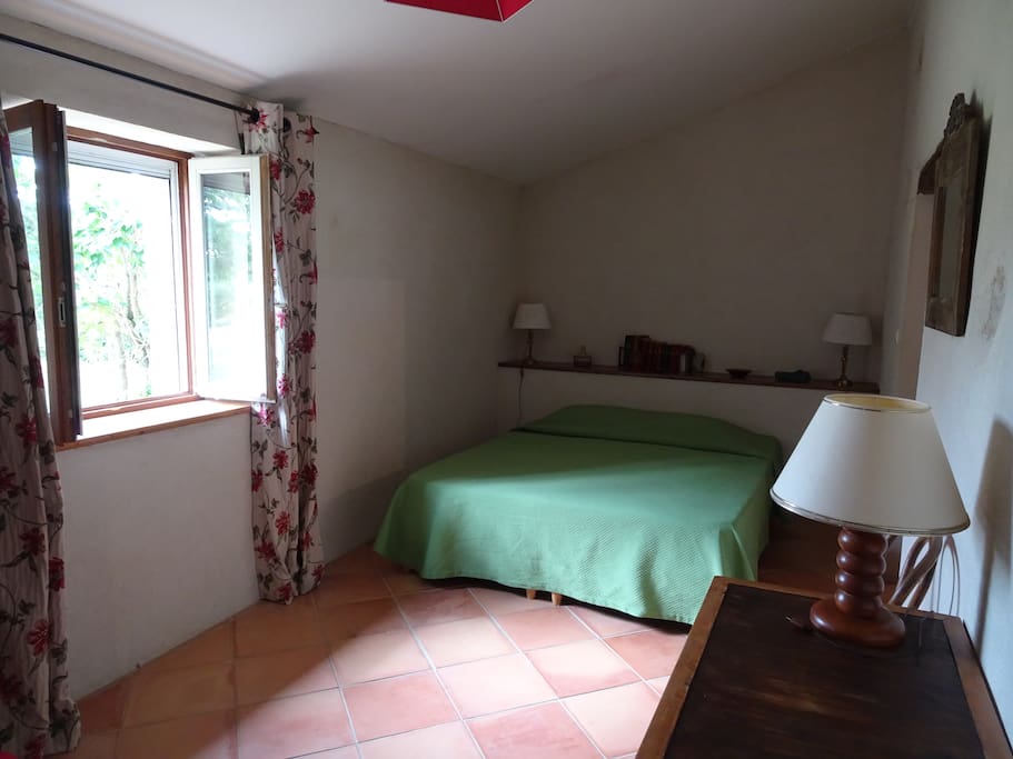 Chambre orientée ouest