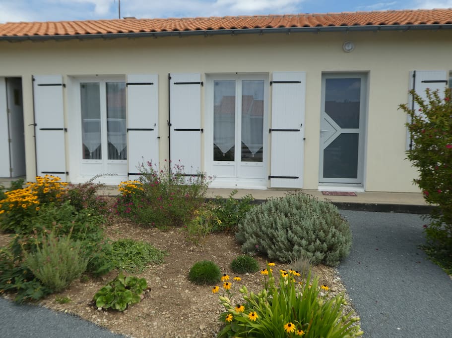 Entrée de la maison.