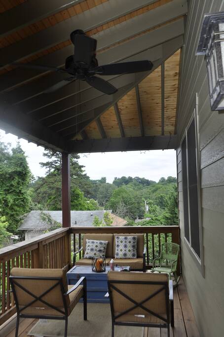 Great front porch for your sitting enjoyment!