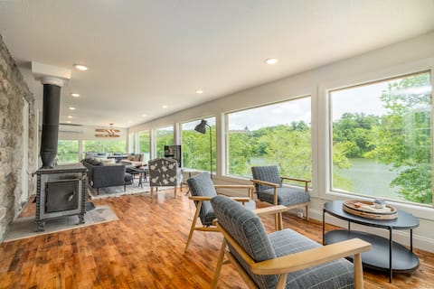 Historical LAKEFRONT Luxury 7 Bedroom - Eureka!