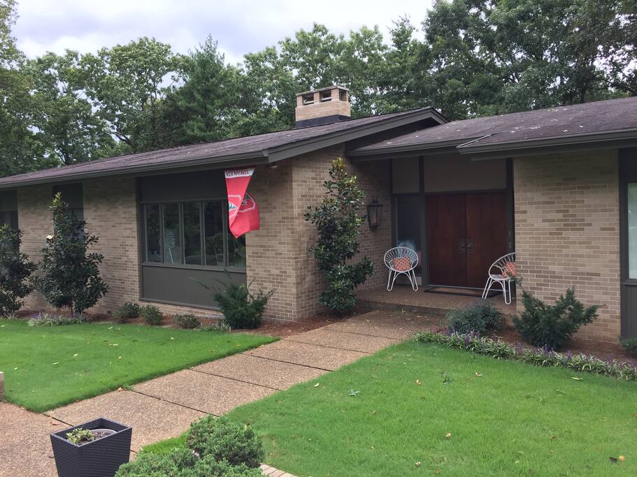 Front of the house