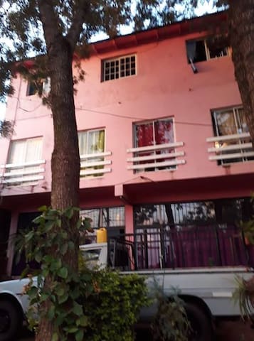 Furnished apartment for travelers.