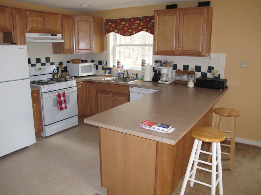 Spacious kitchen