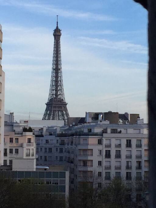 View from the apartment!