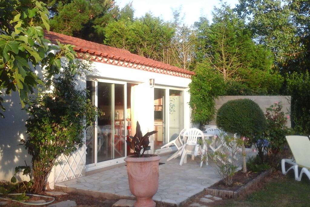 terrasse salon jardin