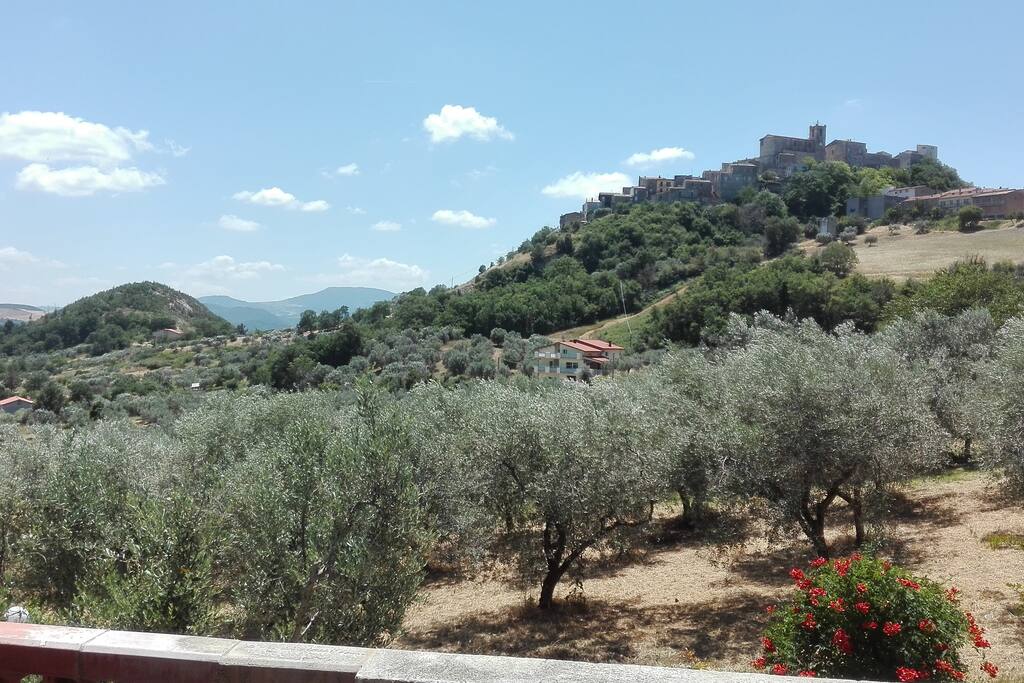 il paesino dalla terrazza