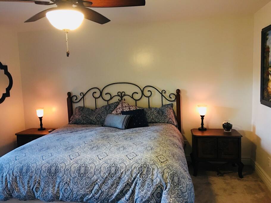 Ceiling fan and Touch Lamps