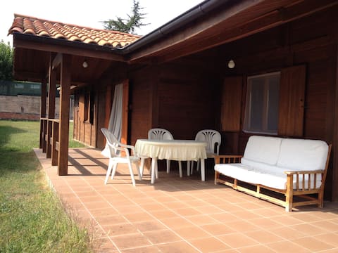 Cozy wooden house