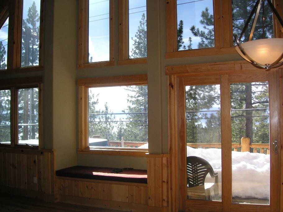 Window Seat with Lake Views