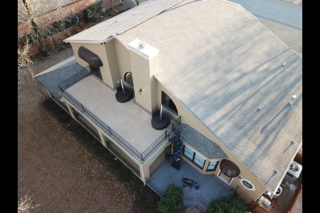 Upstairs and downstairs Patio overlooking Golf Course