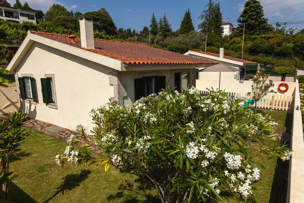Vista exterior da casa