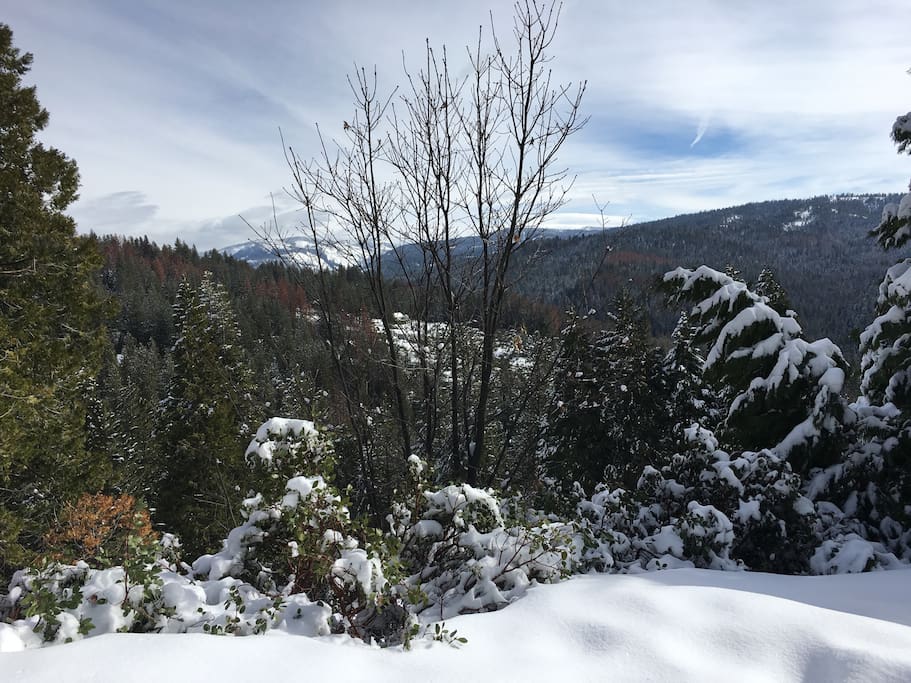 View from the top of our road!