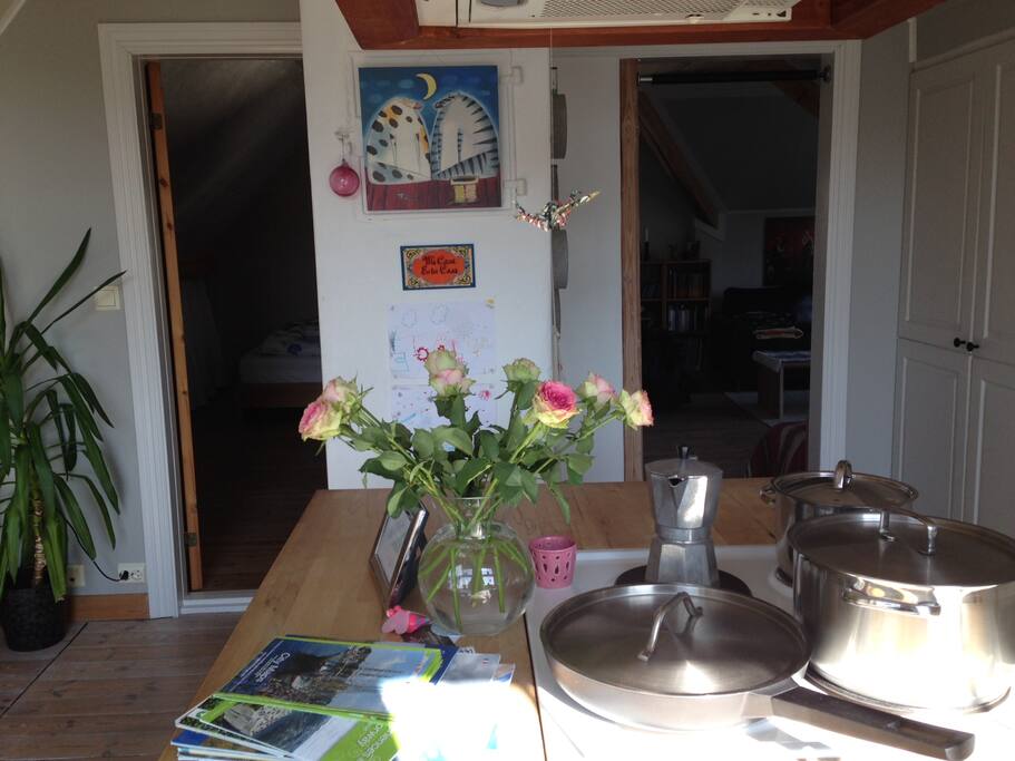 left door is to your bedroom =) on the right - mine