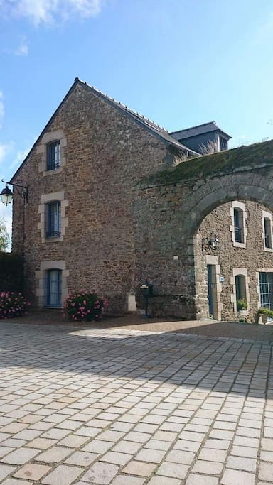 Longère vue du Manoir