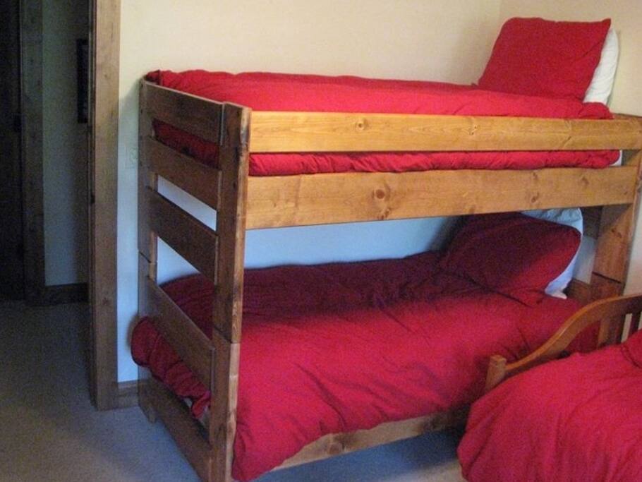 Bunk Room. Bunk Beds. Twin with trundle.
