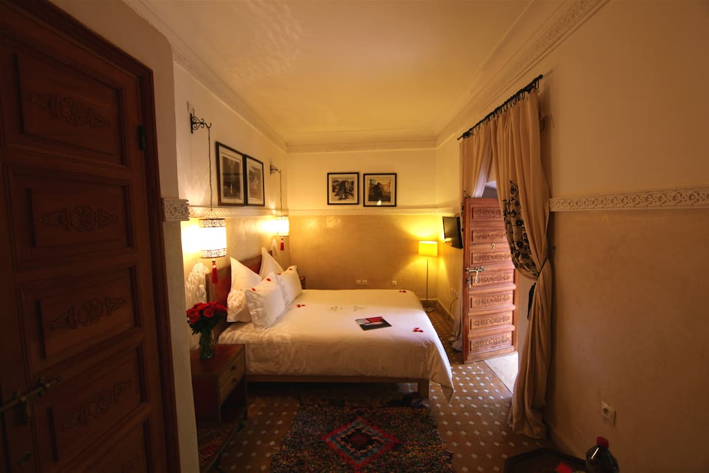 One of the bedrooms