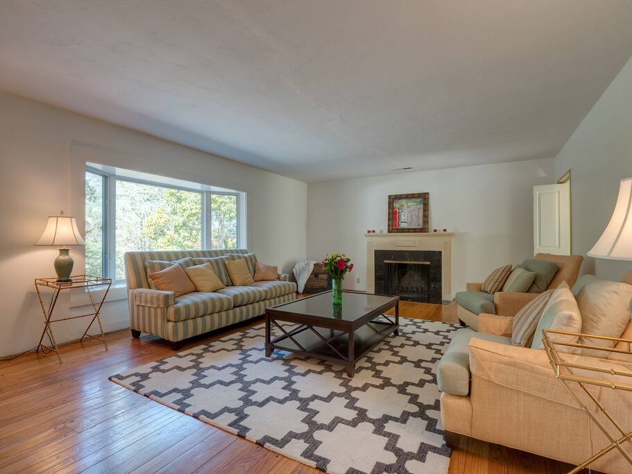 First of two living rooms.