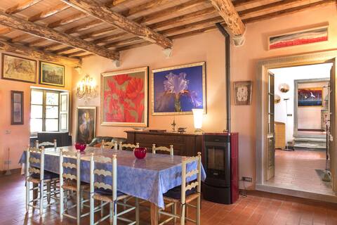apartment sleeps 6 with a pool