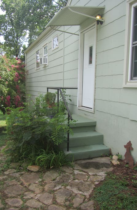 Your private entrance.