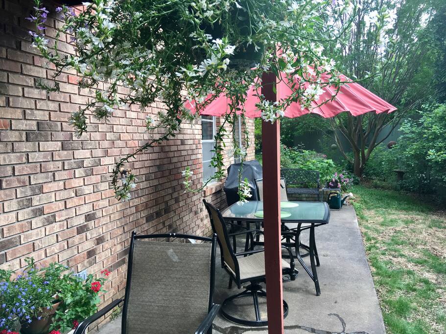 Patio for you to relax